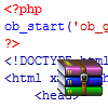 Compression Gzip en php - accélérer le téléchargement réduire taille pages