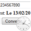 Timestamp en Date - Convertir un timestamp en une date