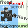Background scrollable avec overflow:auto; sous firefox (X)html/CSS