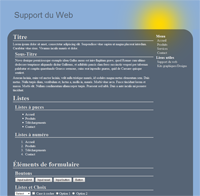 Kit graphique 16 - Design nature écologique soleil gazon noir vert bleu ciel web 2.0 avec effets et transparence