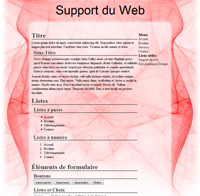 Kit graphique 22 - Design abstrait, illusion, rouge web 2.0 rouge et blanc, abstrait sobre web 2.0, rouge et blanc web 2.0 avec effets et transparence