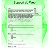 Kit graphique 23 - Design abstrait, illusion, vert web 2.0 vert et blanc, abstrait sobre web 2.0, vert et blanc web 2.0 avec effets et transparence