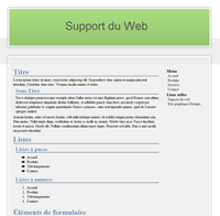 Kit graphique 26 - Design vert web 2.0 gris, vert et blanc, sobre web 2.0, gris, vert et blanc web 2.0 avec effets et transparence