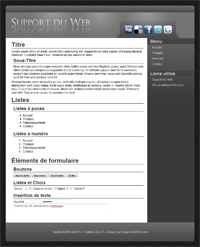 Kit graphique 66 - Design gris sobre web 2.0 - style web 2.0 theme