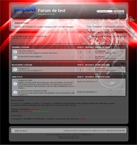 Style phpBB3 62 - rouge web 2.0 transparence - thème template design