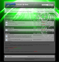 Style phpBB3 64 - vert web 2.0 transparence - thème template design