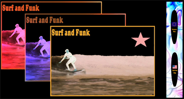 tee shirt surf and funk