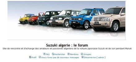 suzuki Maruti Algerie